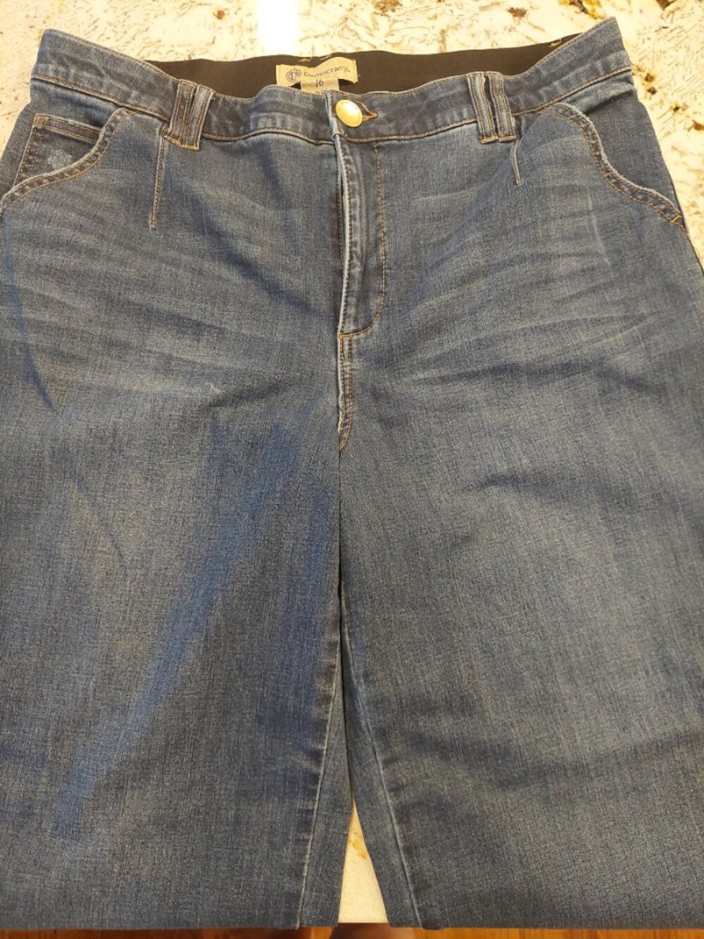 Democracy Jeans, Cropped wide leg, Ab Technology jean size 16